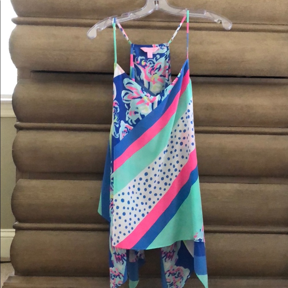 Lilly Pulitzer Alora engineered stripe top